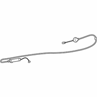 Jeep Commander Throttle Cable - 52109653AE Throttle Cable