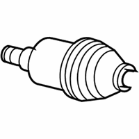 Chrysler Pacifica CV Boot - 5103006AA Boot Kit, Rear Inner Driver Side