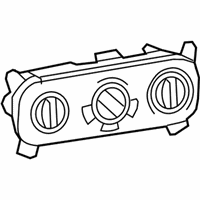 Jeep Compass A/C Switch - 55111874AF Heater Control