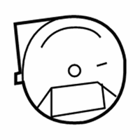 Dodge Caliber Instrument Cluster - 68001782AA Cluster Lens