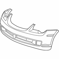 Chrysler Bumper Cover - 5159183AA Bumper Cover, Front