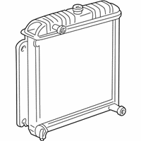 Dodge Ram 2500 Van Radiator - 52029628AC Radiator Assembly