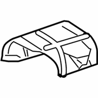 Chrysler Exhaust Heat Shield - 5097485AA Heat Shield, Rear