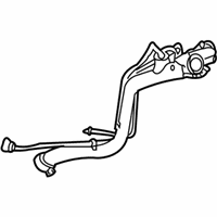 Chrysler Voyager Fuel Filler Neck - 4721626AB Filler Neck, Upper