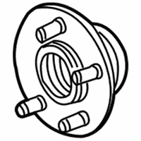 Chrysler PT Cruiser Wheel Hub - 4509767 Hub & Bearing, Rear