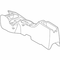 Dodge Neon Center Console - RZ921DVAC Console, Center