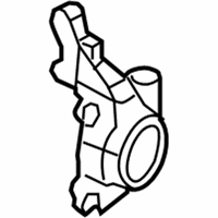 Dodge Caliber Steering Knuckle - 4854635AD Knuckle, Front