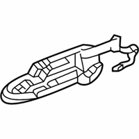 Chrysler LHS Door Handle - LF03VTEAE Handle, Outside, Champagne, Front Outer Driver Side