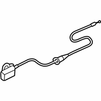 Chrysler Hood Latch - 5065522AE Release Cable, Front