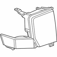 Jeep Commander Headlight - 55396536AI Headlamp Assembly, Front Passenger Side