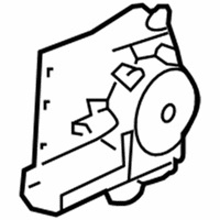 Chrysler Pacifica Window Regulator - 5020790AA Window Regulator, Rear