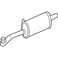 Chrysler PT Cruiser Muffler - 5278503AH Muffler