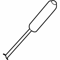 Dodge Caliber Antenna Cable - 4672396AD Cable Extension