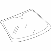 Chrysler Windshield - 68018348AB Windshield, Front