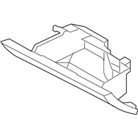 Jeep Glove Box - 5JY771D5AL Glove Box, Medium Gray, Front