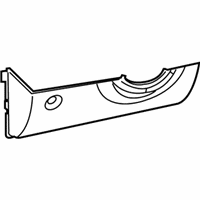 Dodge Steering Column Cover - 1DE80XDVAC Column Cover