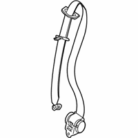 Dodge Sprinter 3500 Seat Belt - 1HF08DX8AA Lap & Shoulder Belt, Front Center