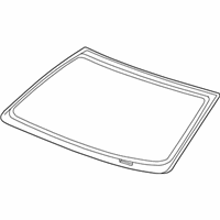 Dodge Ram 3500 Windshield - 5083356AA Windshield, Front