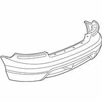 Dodge Viper Bumper Cover - 5029155AD Bumper Cover, Rear
