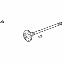 Jeep Cherokee Axle Shaft - 4713192 Axle Shaft, Rear Passenger Side