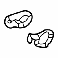 Chrysler Voyager Fuel Door - 4860572AF Fuel Door