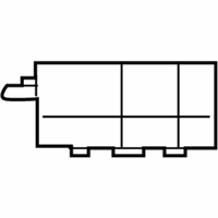 Chrysler Aspen Air Bag - 1EM89XDHAD Passenger Air Bag, Slate Gray, Upper Passenger Side