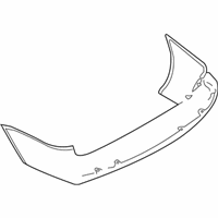 Chrysler Voyager Bumper Cover - SH27YBMAA Bumper Cover, Dark Blue, Rear