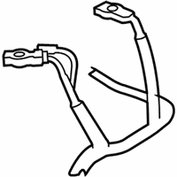 Jeep Liberty Battery Cable - 56047253AH Battery Cable