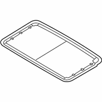 Dodge Ram 1500 Sunroof - 68049127AC Sunroof Glass