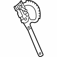 Dodge Sprinter 2500 Window Regulator - 5104343AA Window Regulator, Front Driver Side