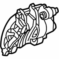 Chrysler PT Cruiser Brake Caliper - 5083158AA Caliper, Rear Passenger Side