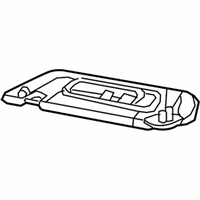 Jeep Compass Sun Visor - 6CX12DW1AA Sunvisor, Passenger Side