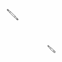 Chrysler Aspen Axle Shaft - 52069886AE Axle Shafts, Front Passenger Side