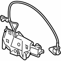 Dodge Viper Trunk Lid Latch - 5030356AB Lock, Rear