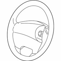 Jeep Grand Cherokee Steering Wheel - WB611L8AC Steering Wheel, Brown