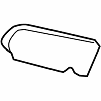 Dodge Nitro Sun Visor - 1CK14DW1AC Sunvisor, Passenger Side