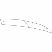 Dodge Journey Windshield - 5076881AD Lift Gate Glass, Rear