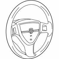Dodge Grand Caravan Steering Wheel - 1JD611DVAA Steering Wheel