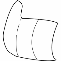 Dodge Neon Seat Cover - UA511L5AA Seat Back Cover, Taupe, Front