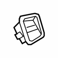 Chrysler PT Cruiser Power Window Switch - UG381DAAE Window Switch, Gray, Rear