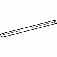 Chrysler PT Cruiser Weather Strip - 4724782AH Belt Weatherstrip, Rear Outer Passenger Side