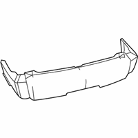 Dodge Nitro Bumper Cover - 68003900AA Bumper Cover, Rear
