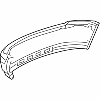 Dodge Ram 3500 Bumper Cover - ZA17TZZAA Bumper Cover, Front Upper