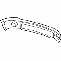 Dodge Ram 2500 Bumper Cover - 68001349AA Bumper Cover, Front Lower