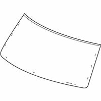 Jeep Commander Windshield - 68025277AA Windshield, Front
