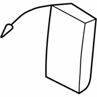 Dodge Intrepid Armrest - UG041DVAA Armrest, Slate Gray, Rear Center