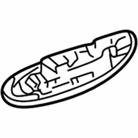Chrysler Concorde Exterior Door Handle - LF05TZZAE Handle, Outside, Rear Outer Driver Side