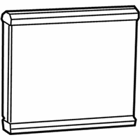 Dodge Journey Evaporator - 68038539AB Evaporator Core, Front