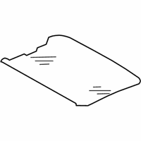 Dodge Sunroof - 5174504AA Sunroof Glass