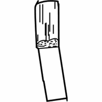 Dodge Durango Evaporator - 5061341AC Evaporator Core, Front